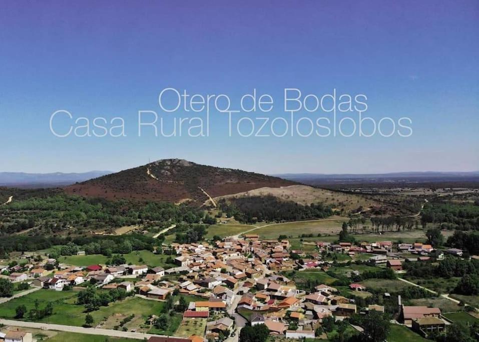 Casa Rural Tozolosolobos Otero de Bodas Exterior foto